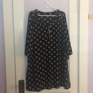 Black and white NAÏF dress